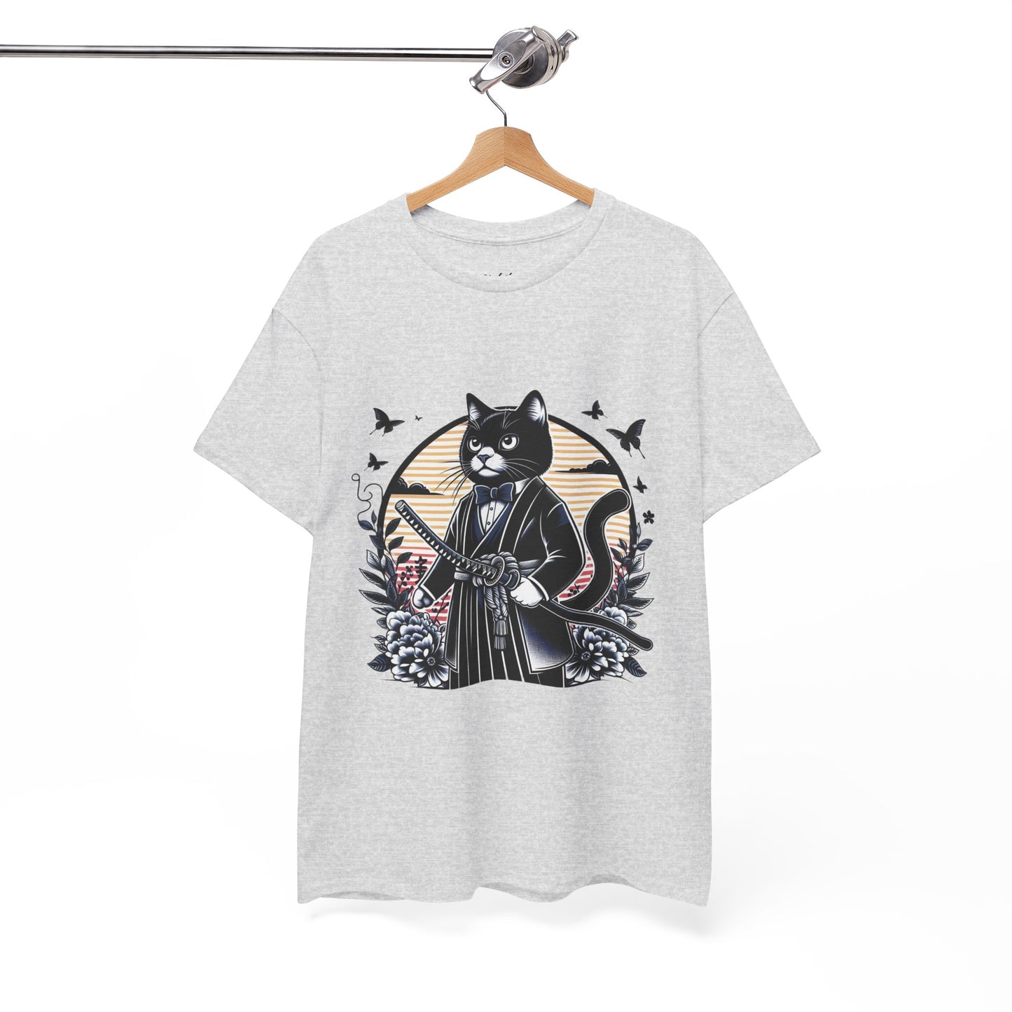 Samurai Tux Cat Tee
