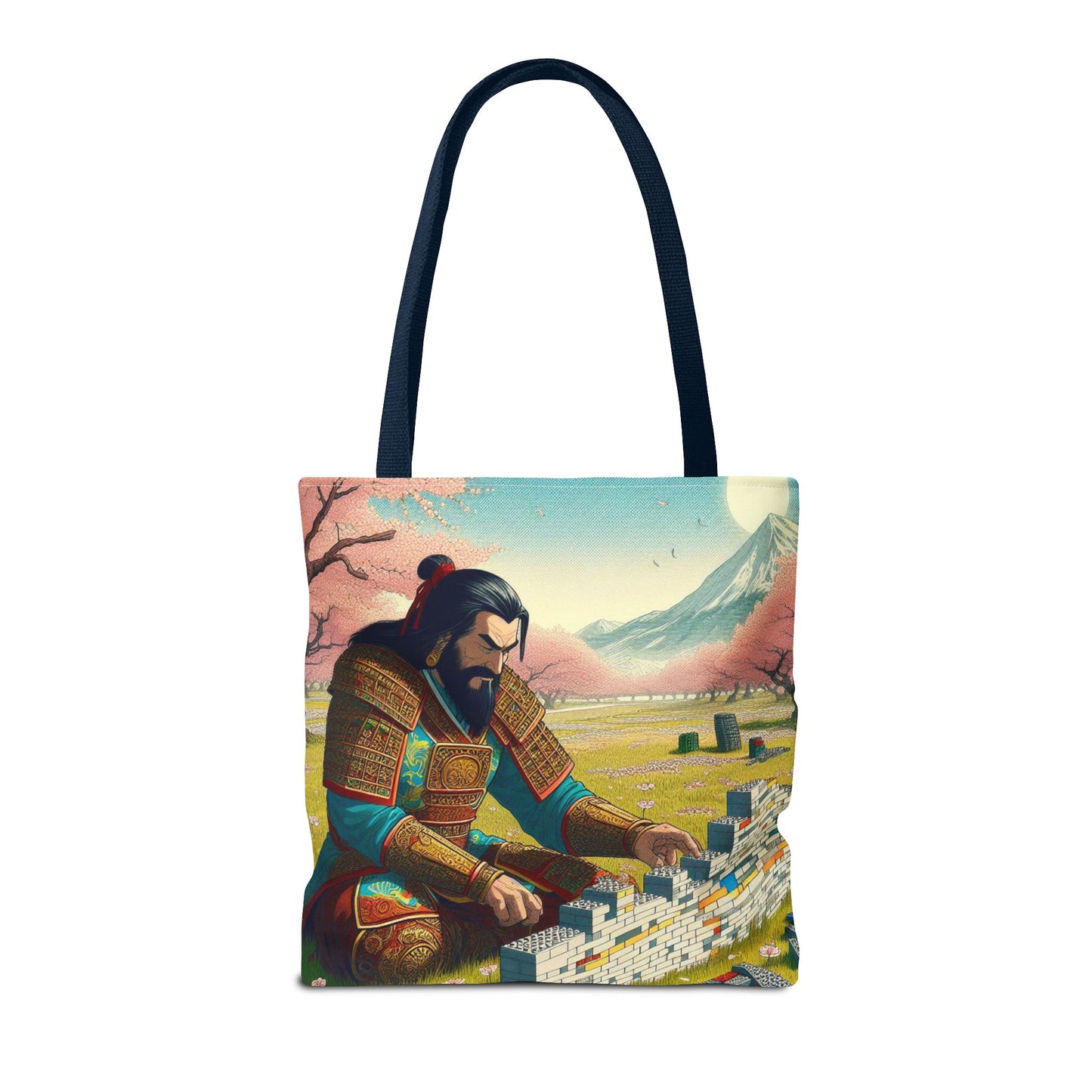 Ghengis Builds a Wall Tote Bag