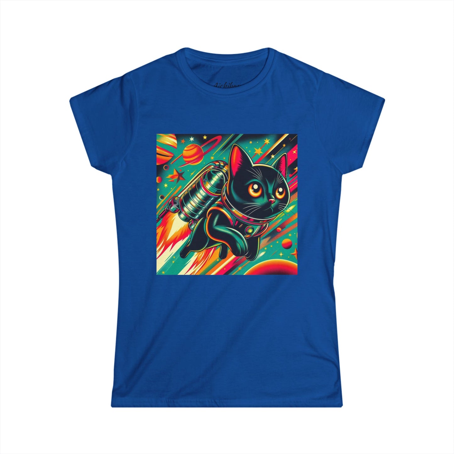 Jetpack Cat Tee (Womens)