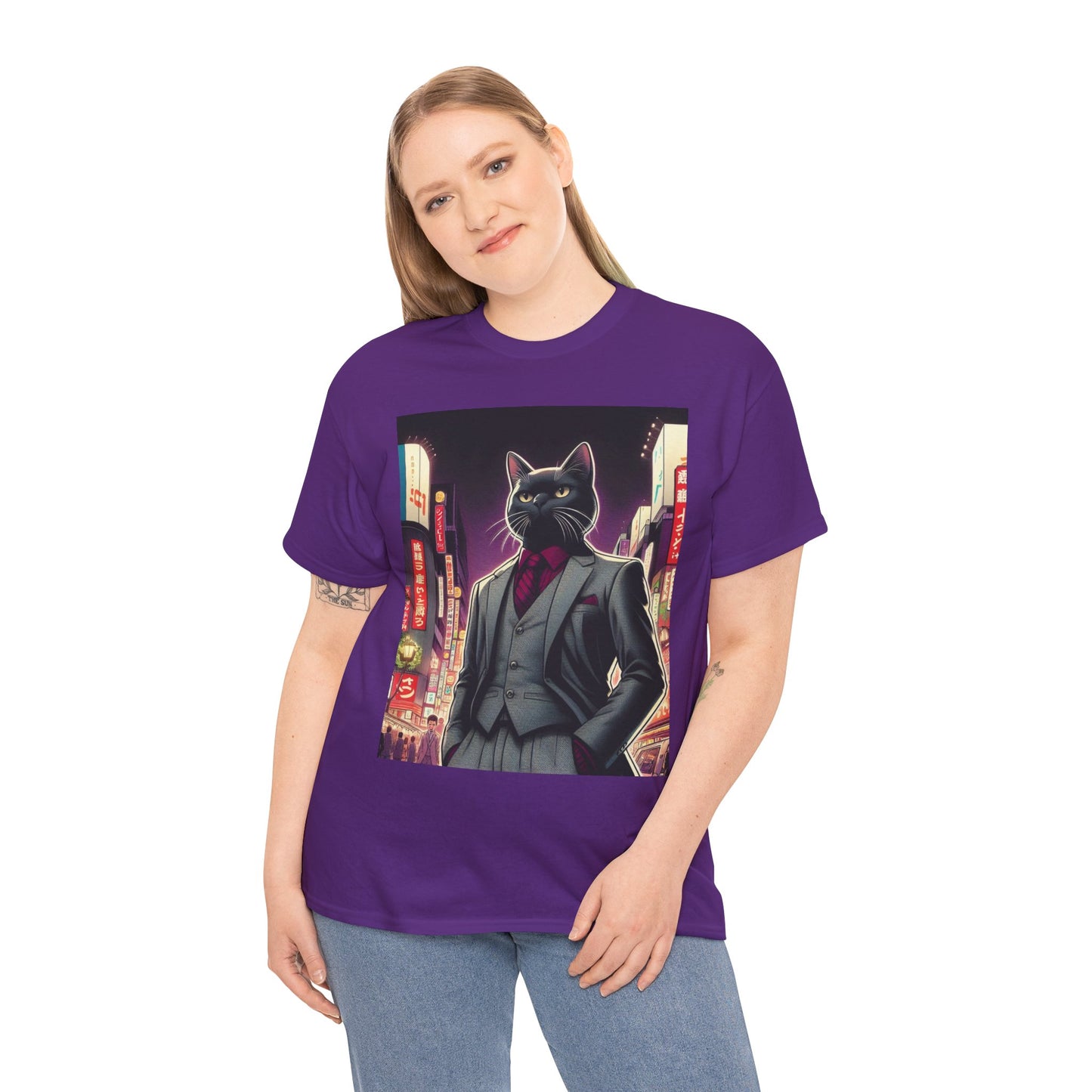 Kabukicho Yakuza Cat Tee