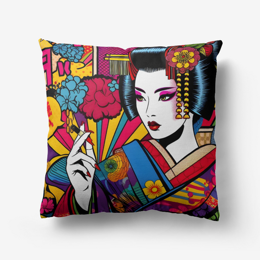 Pop Geisha Pillow