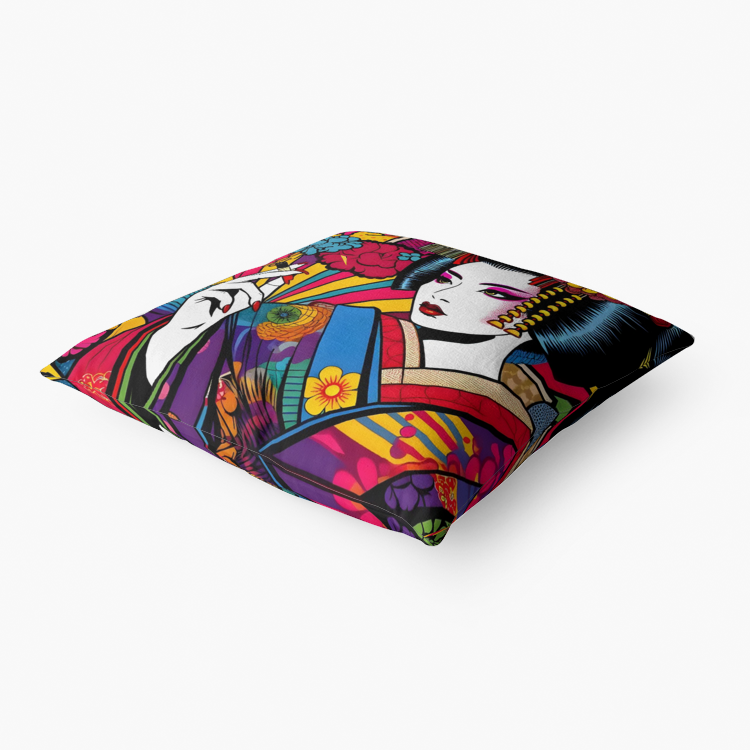Pop Geisha Pillow