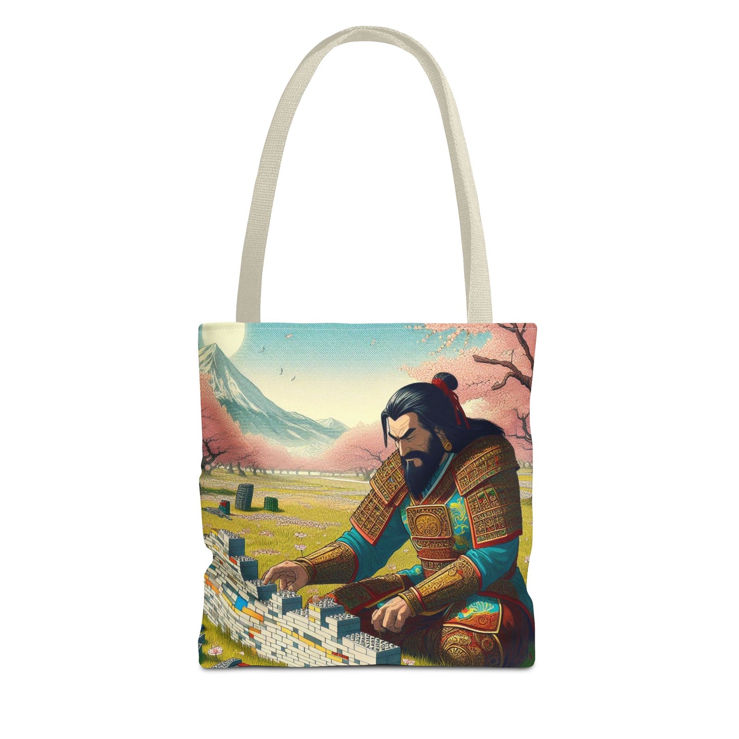Ghengis Builds a Wall Tote Bag