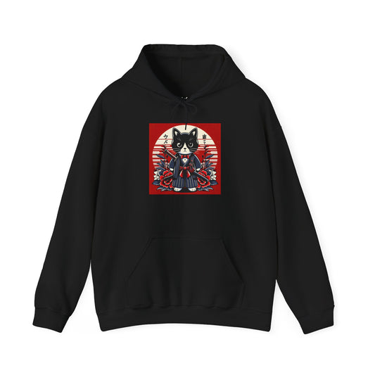 Samurai Cat Hoodie