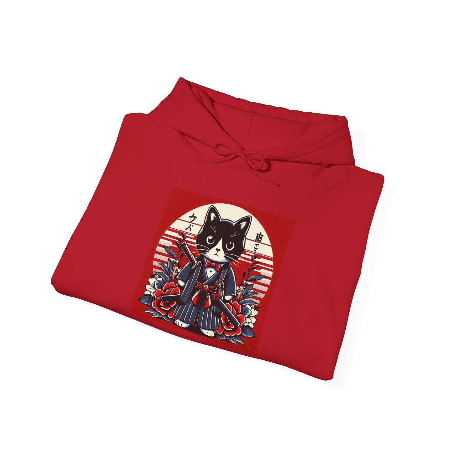 Samurai Cat Hoodie