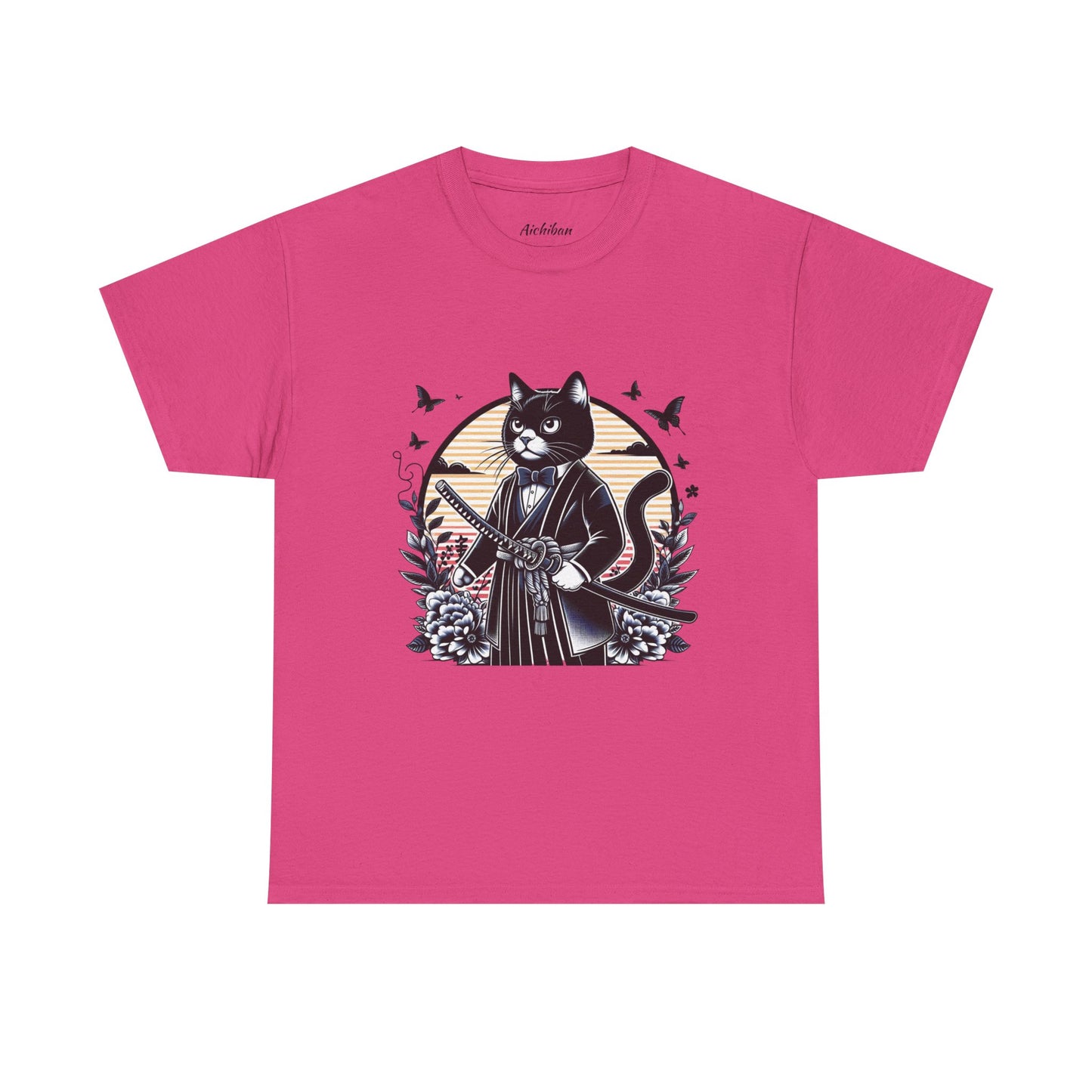 Samurai Tux Cat Tee