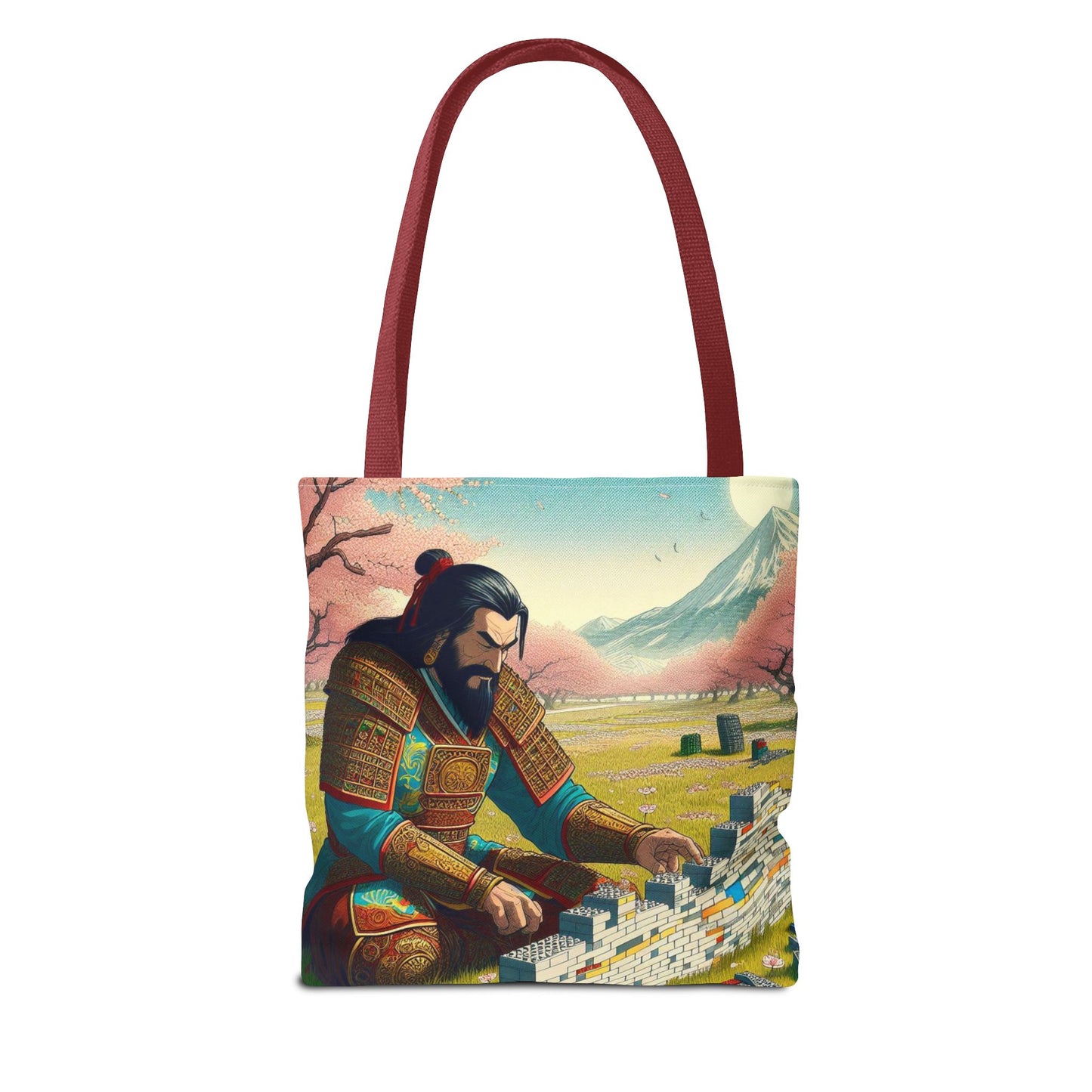 Ghengis Builds a Wall Tote Bag