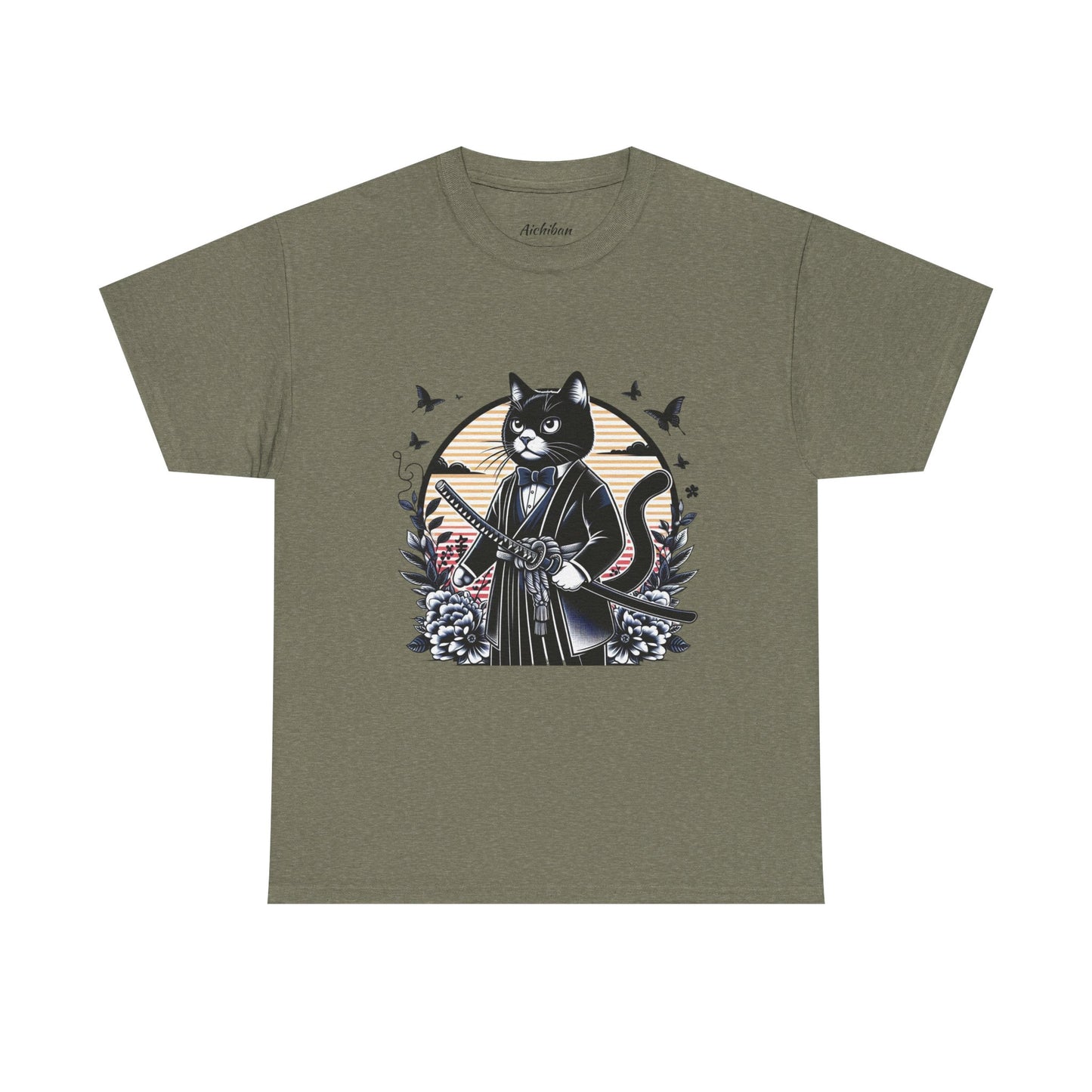 Samurai Tux Cat Tee