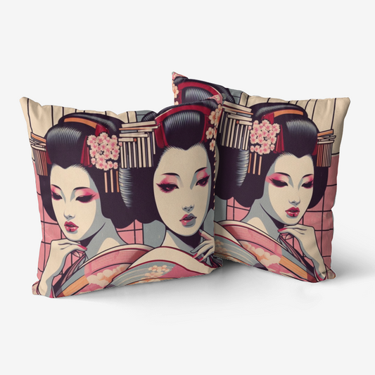Ni Geisha Pillow