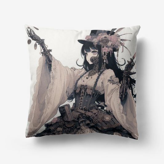 Steampunk Enchantress Pillow
