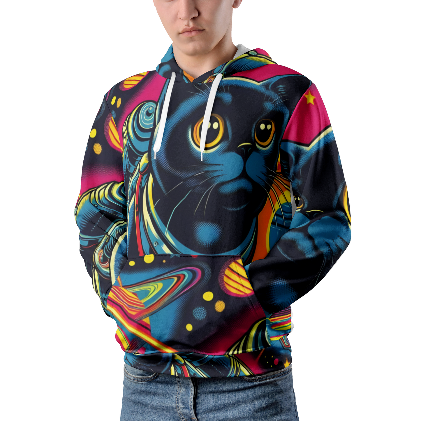 Jetpack Cat Hoodie