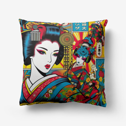Pop Geisha Pillow