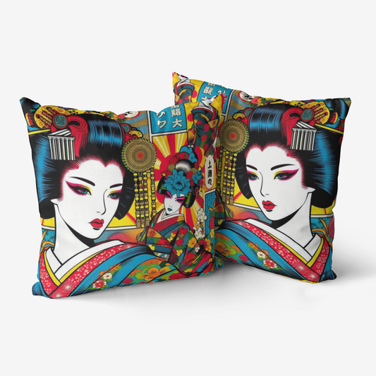 Pop Geisha Pillow