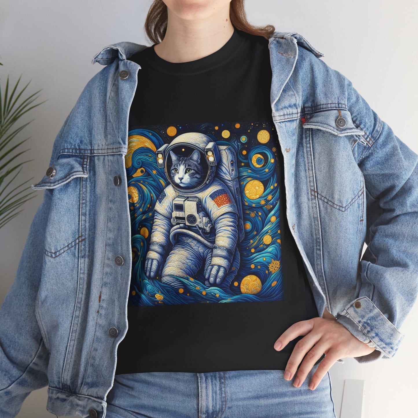 Space van Cat Tee