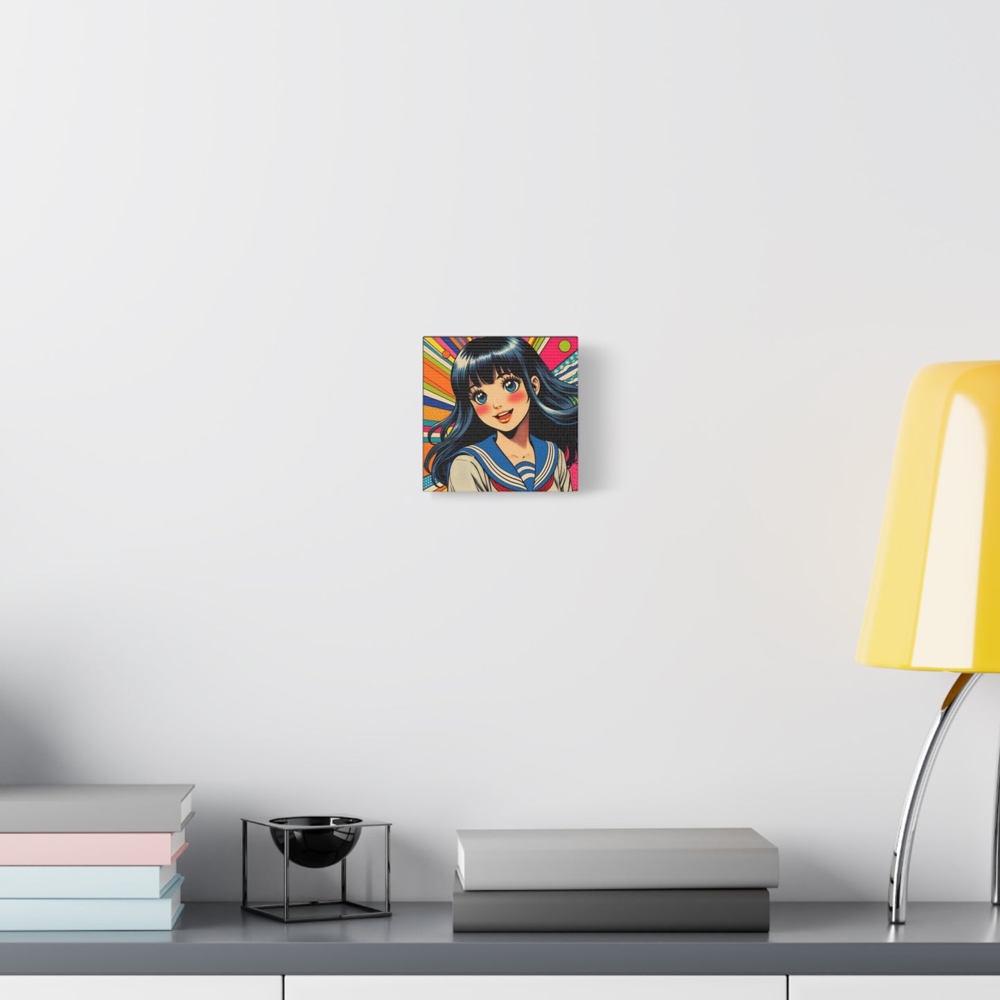 Schoolgirl Pop Canvas