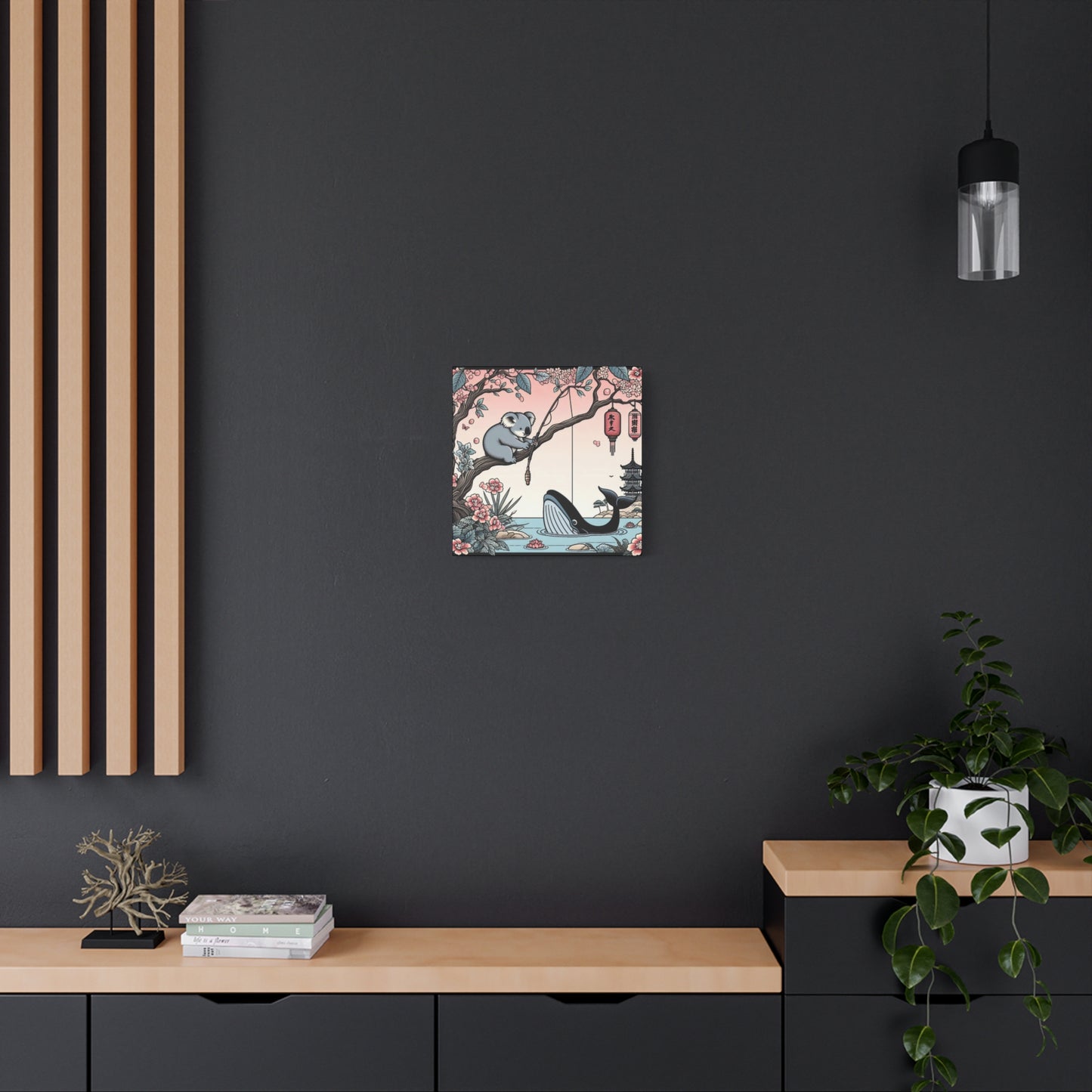 Koala & Whale Canvas