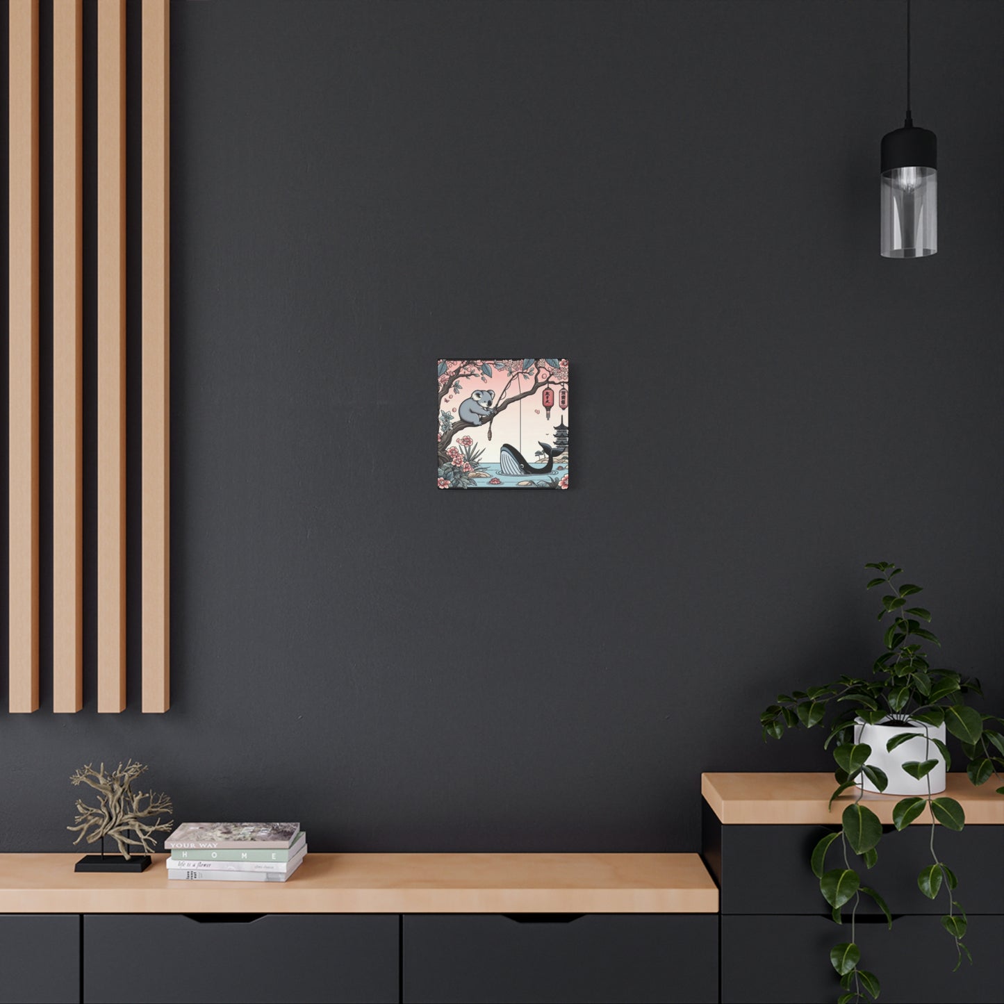 Koala & Whale Canvas