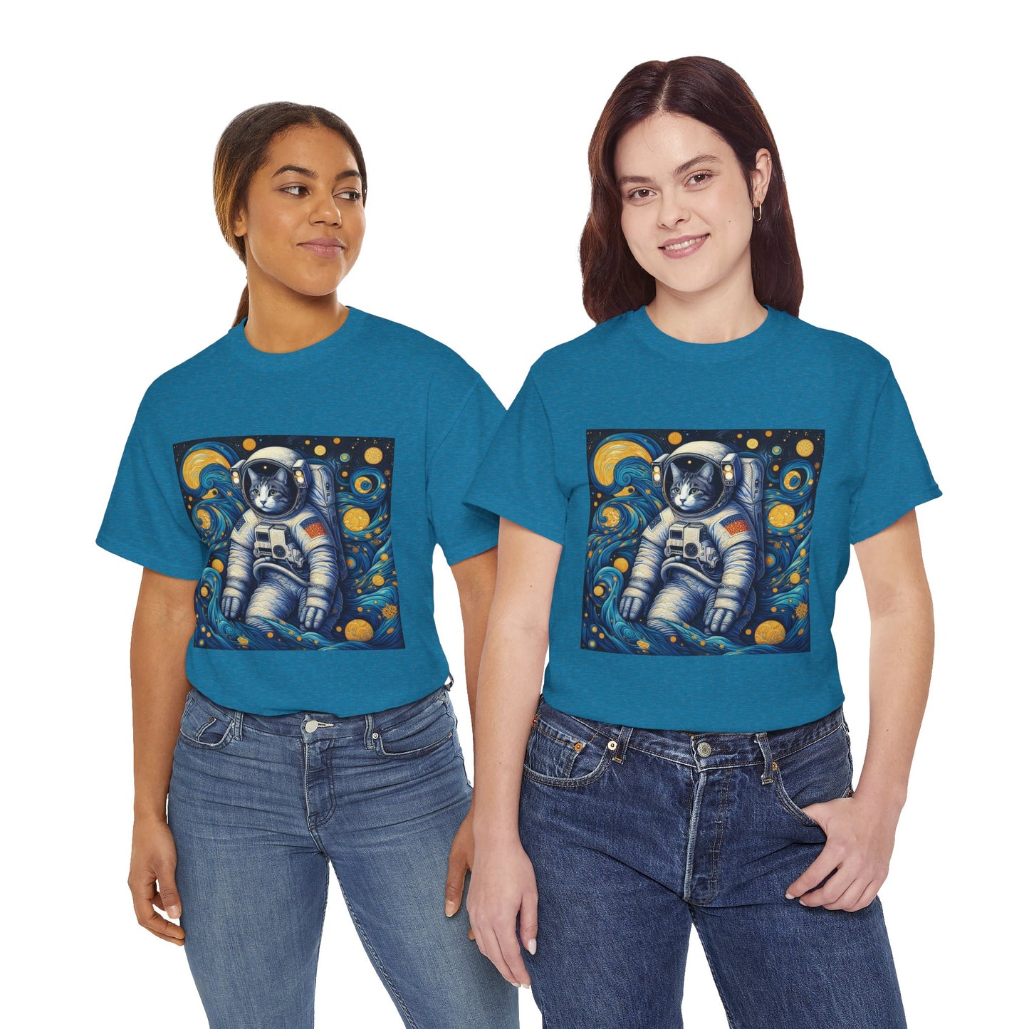 Space van Cat Tee