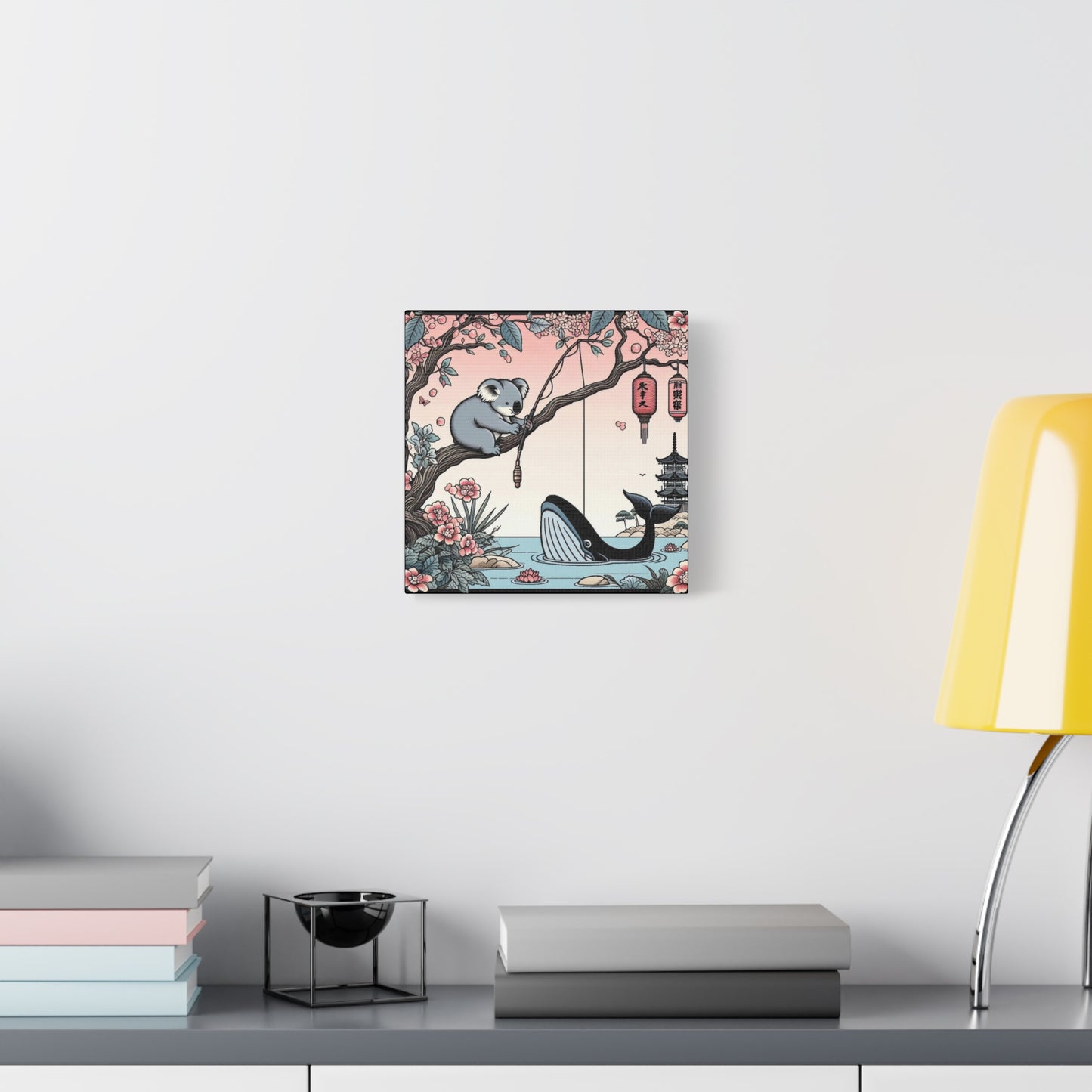 Koala & Whale Canvas