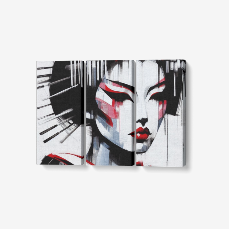 Neo Geisha Canvas