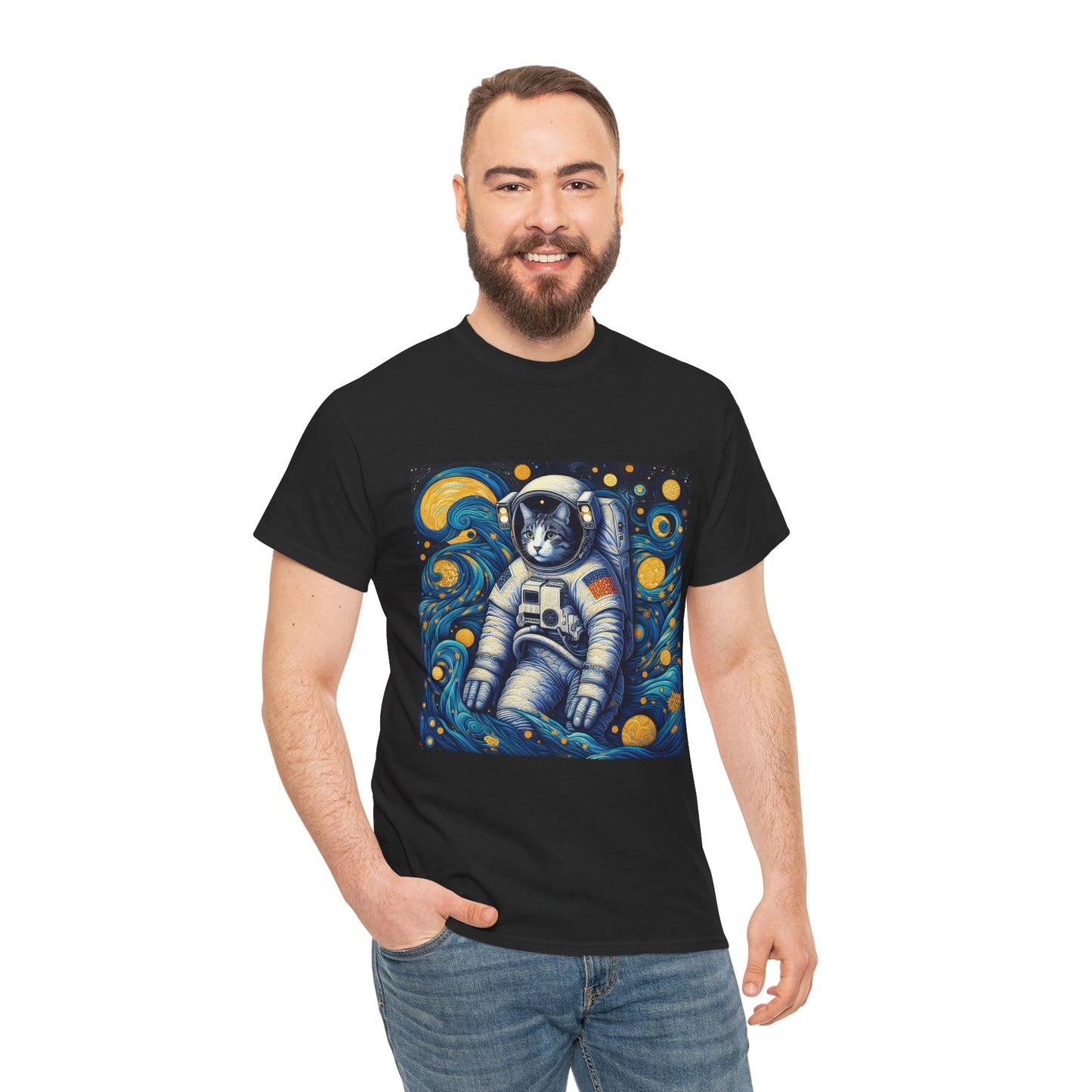 Space van Cat Tee