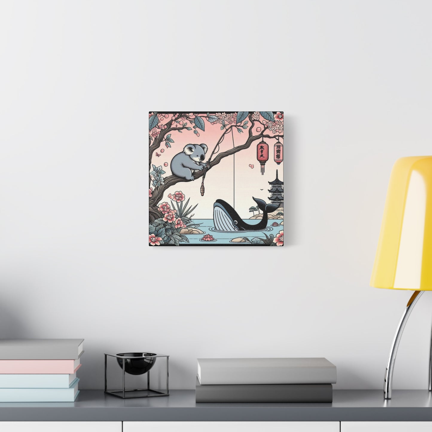 Koala & Whale Canvas