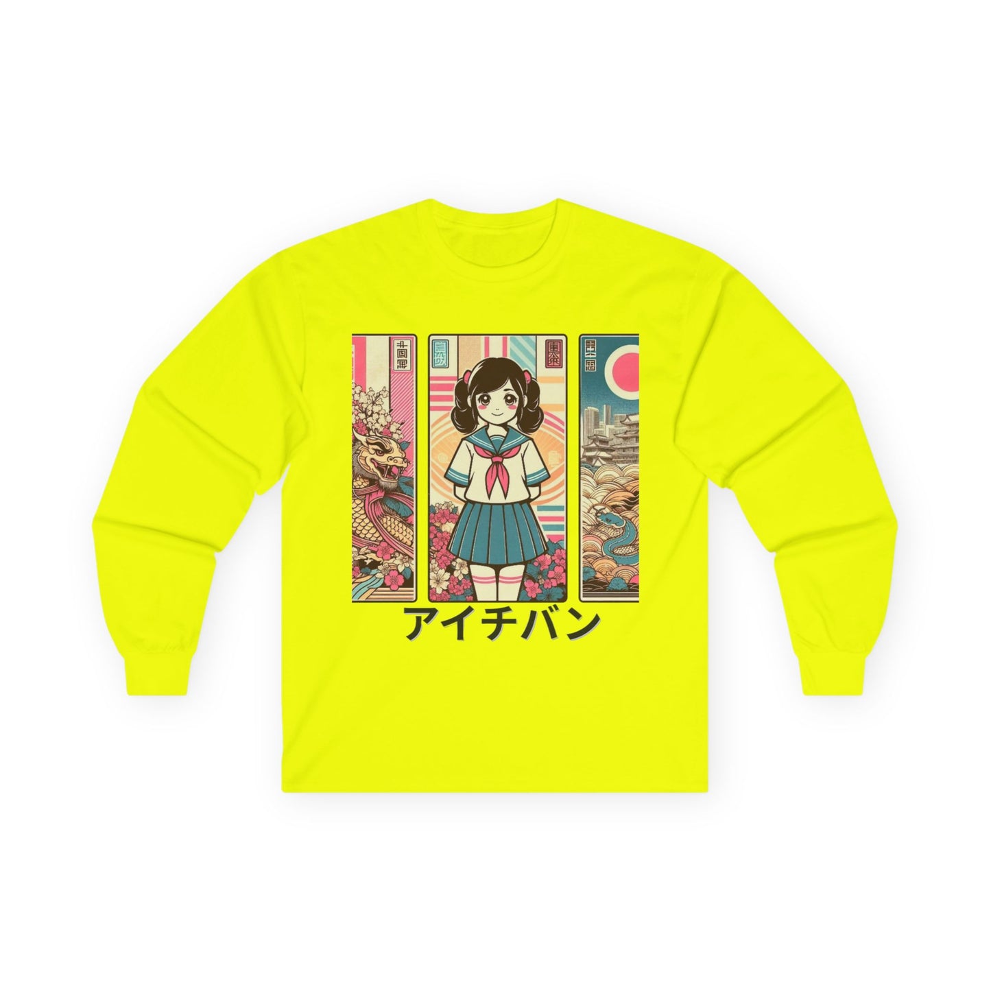 Kawaii Schoolgirl Long Sleeve Tee