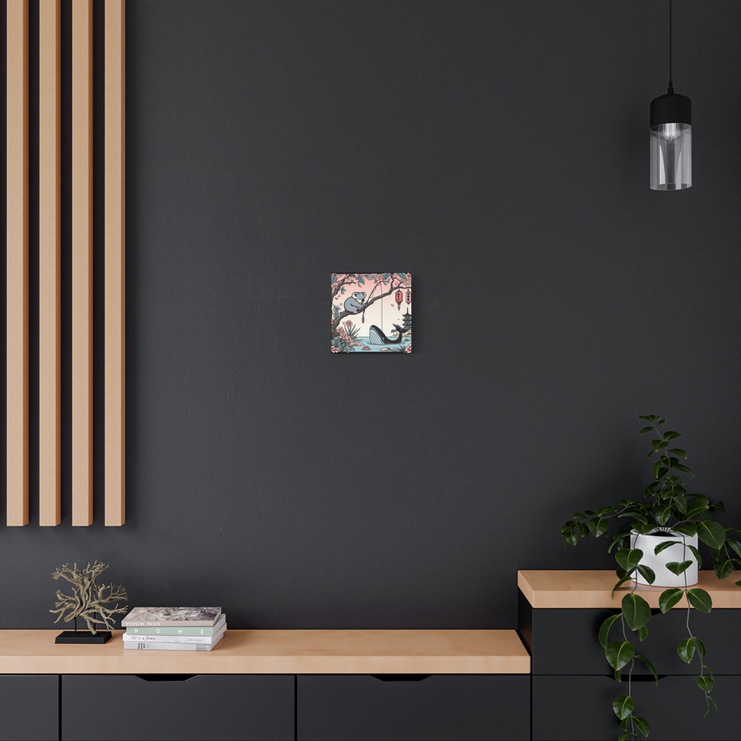 Koala & Whale Canvas