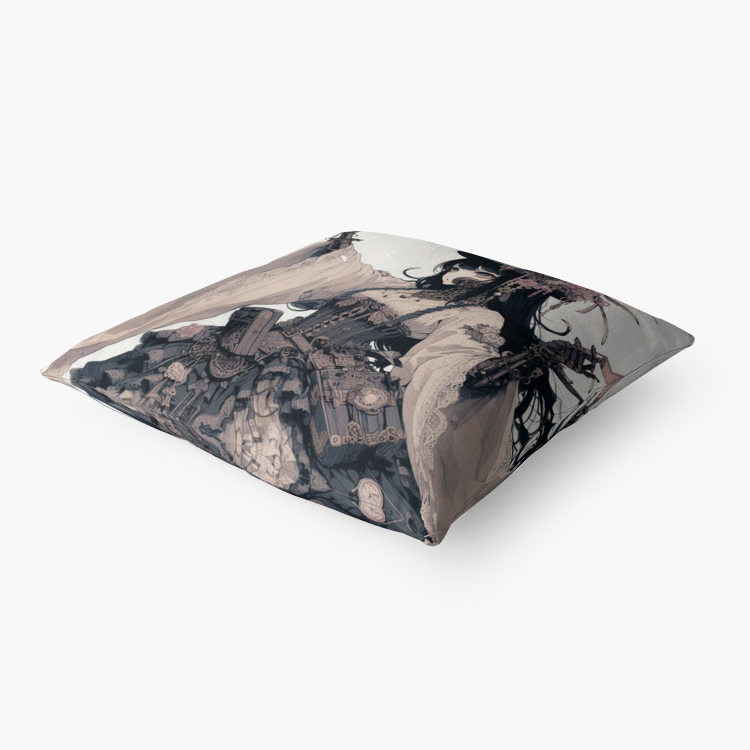 Steampunk Enchantress Pillow